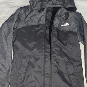 The North Face Kids Jacket - Black and Gray